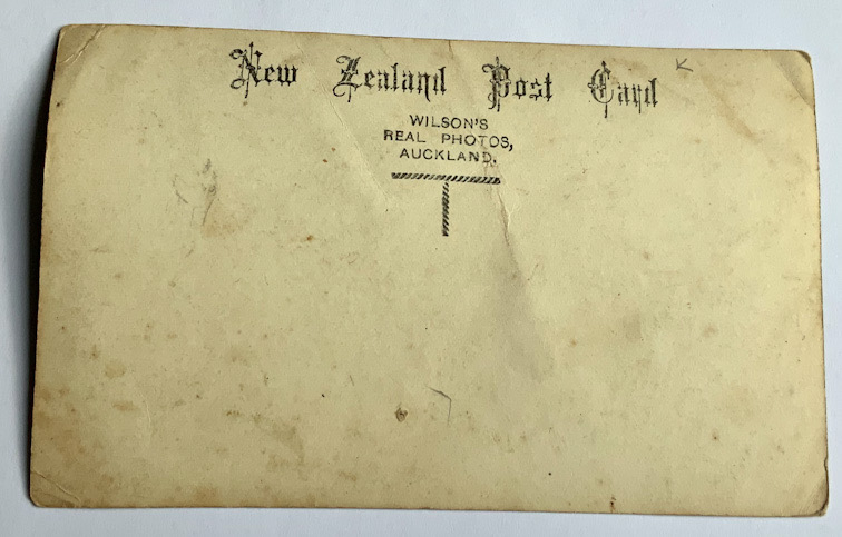 early New Zealand photograph postcard RMS Niagara